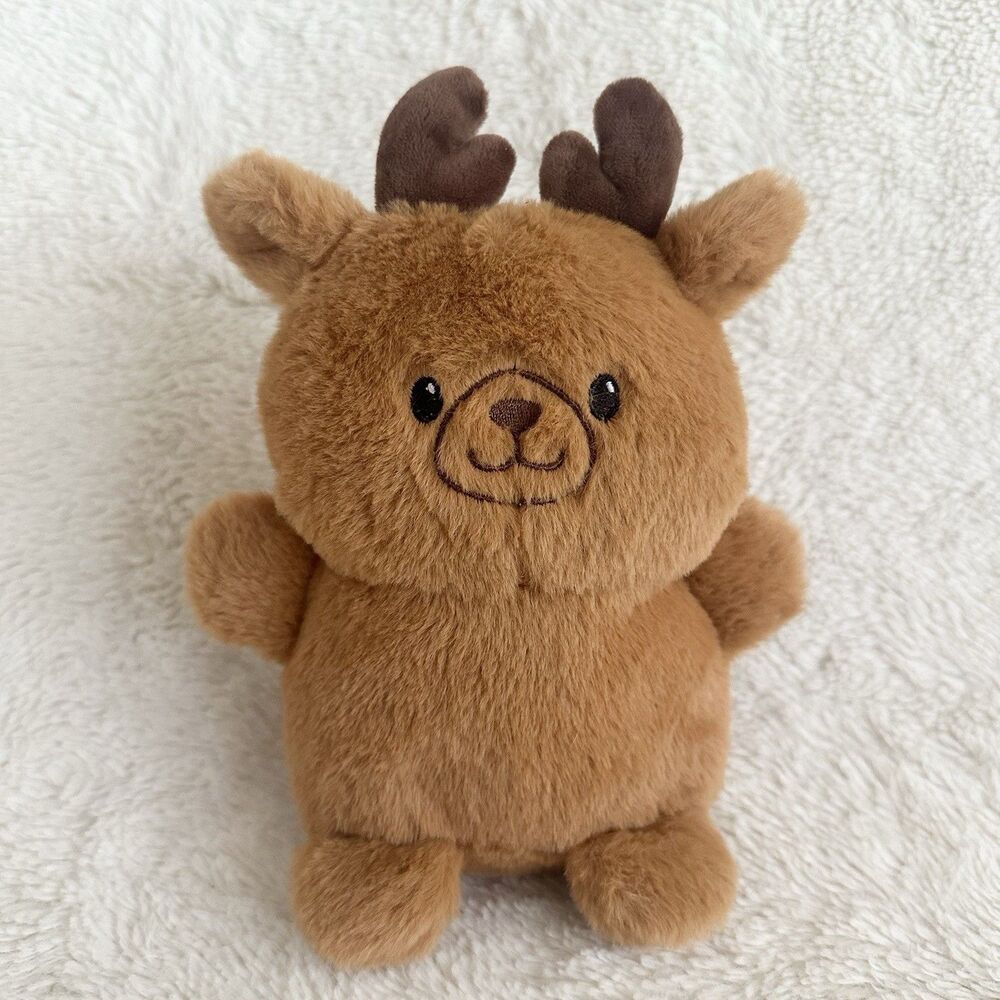 Animal Adventure Reindeer 8" Plush Brown Bullseyes Playground
